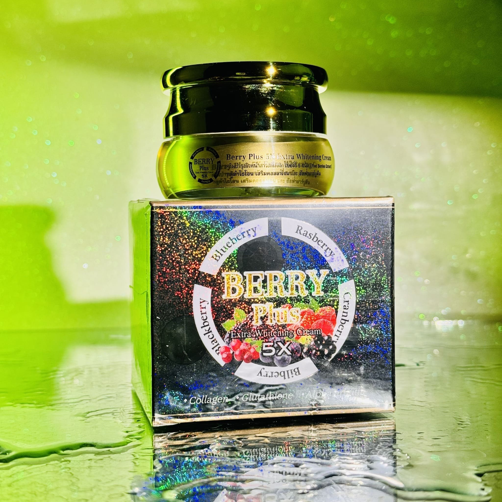 Berry Plus 5X Whitening Night Cream (20g) - Image 3